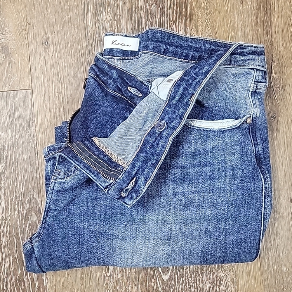 Kancan Flare/bootcut Jeans Light Medium Wash Size 16 Waist 35 Inches